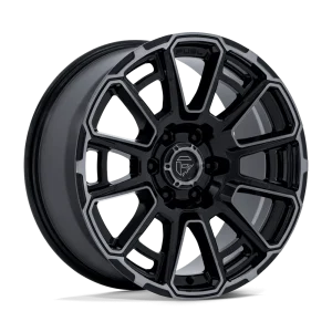 Fuel – FC910 FOXHOUND – Black – 20″x9″ 1mm – Summer Wheels – FC910BT20906801